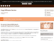 Tablet Screenshot of copydiffusionservice.com